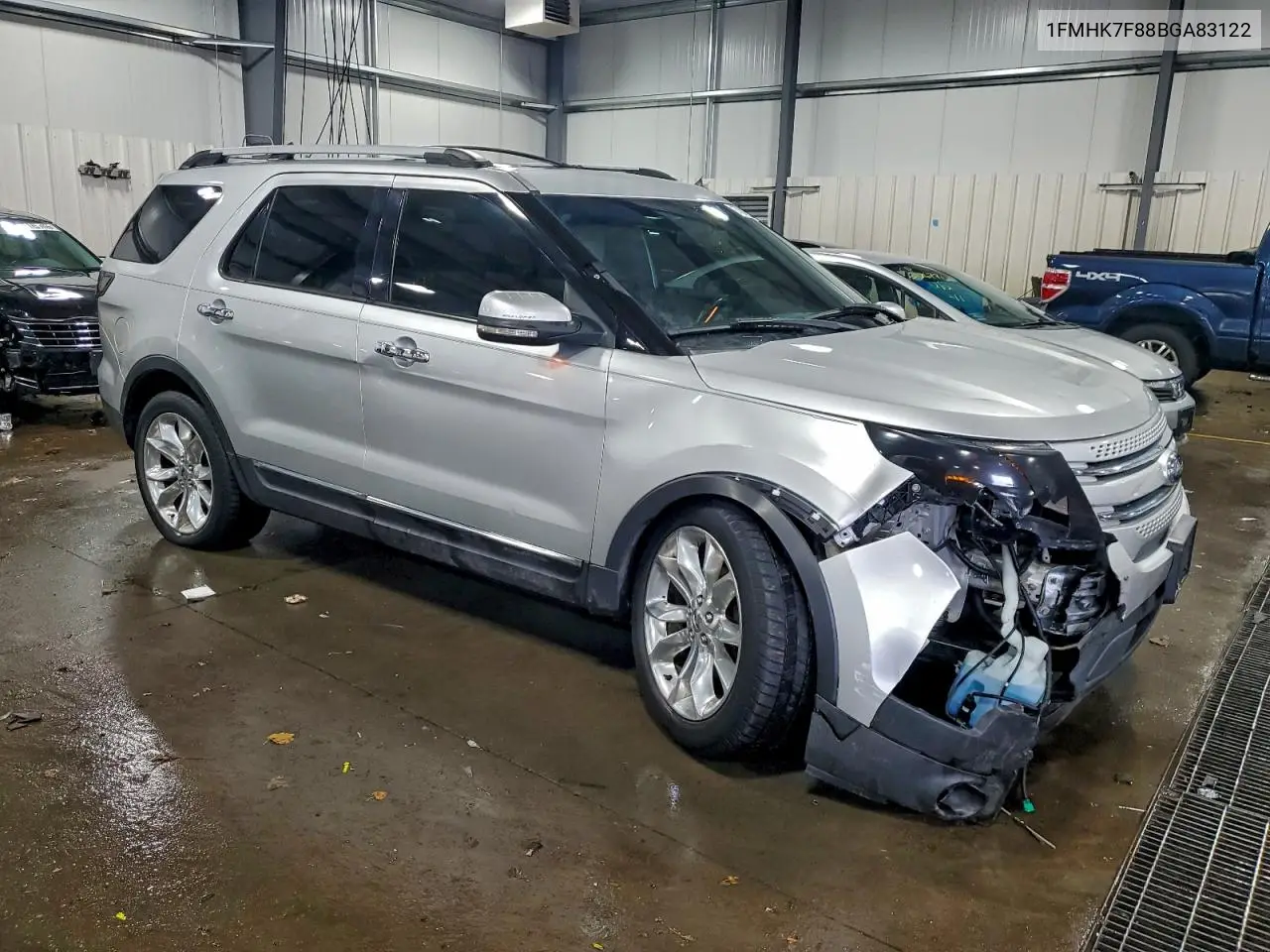 1FMHK7F88BGA83122 2011 Ford Explorer Limited