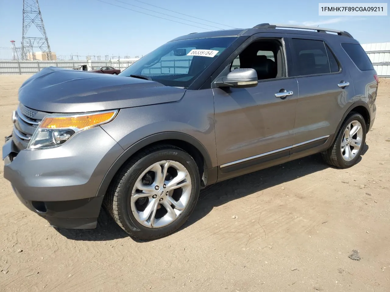 1FMHK7F89CGA09211 2012 Ford Explorer Limited