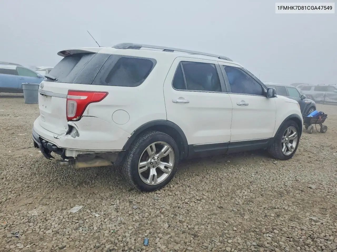 1FMHK7D81CGA47549 2012 Ford Explorer Xlt