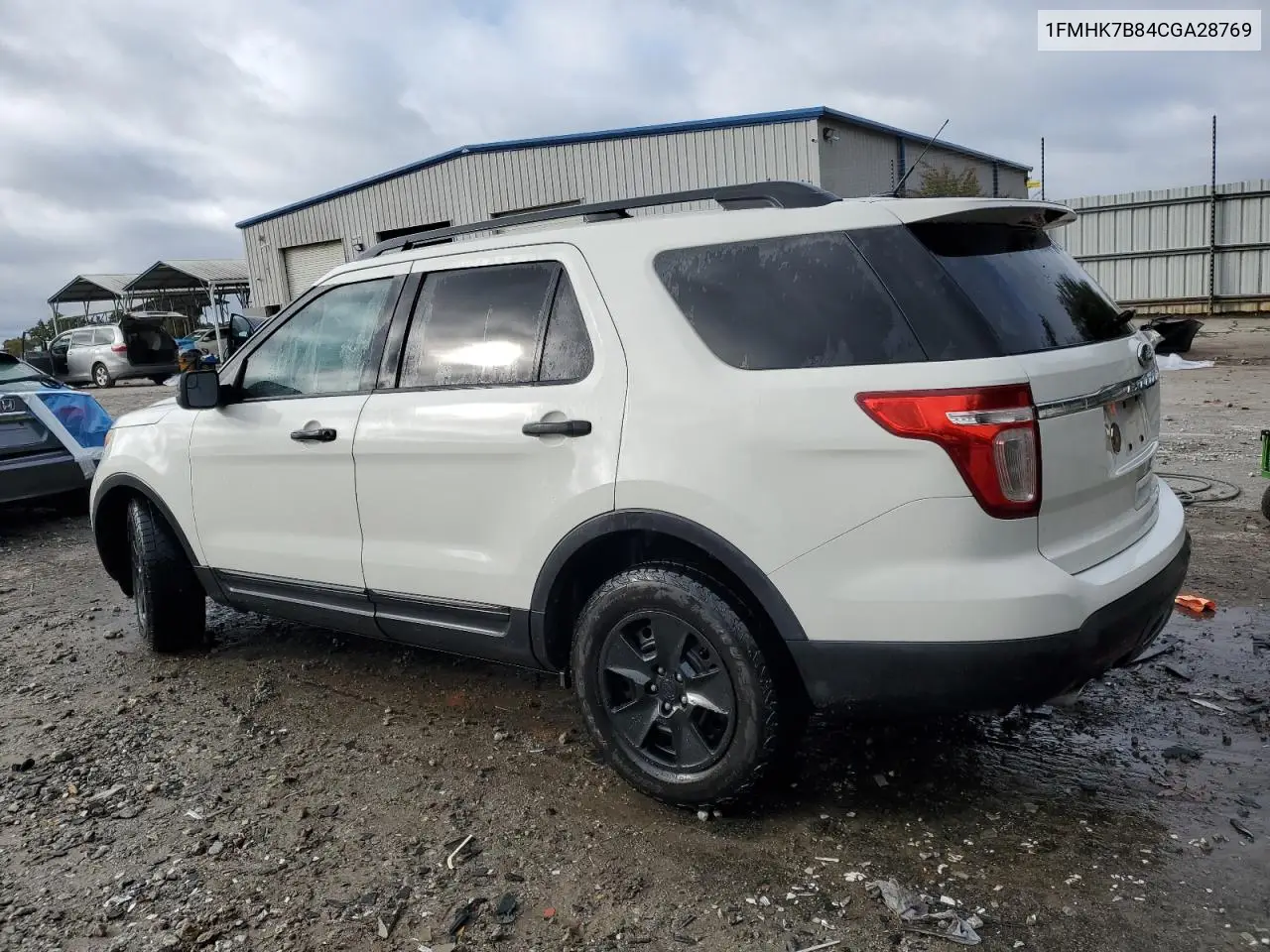 1FMHK7B84CGA28769 2012 Ford Explorer