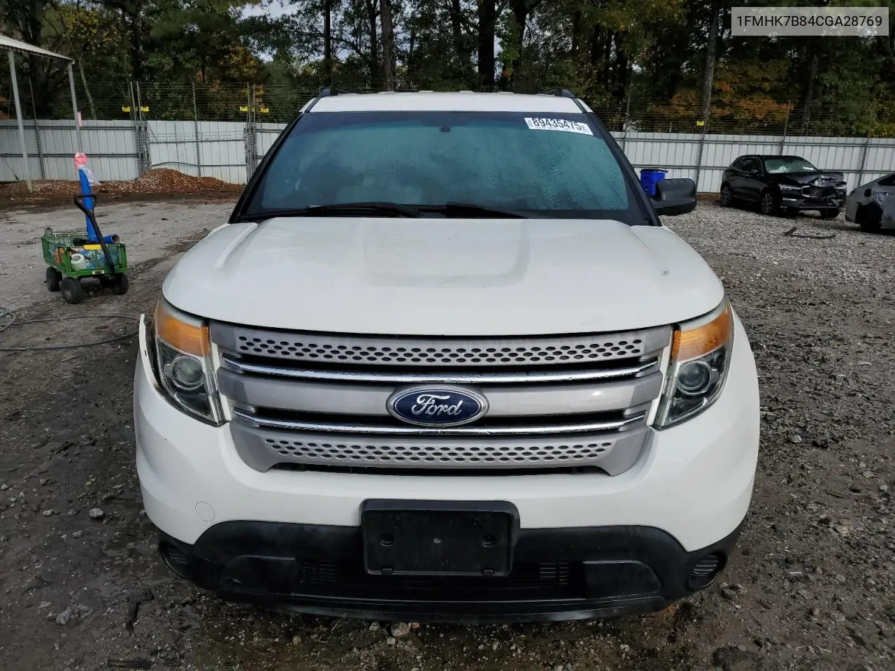 1FMHK7B84CGA28769 2012 Ford Explorer