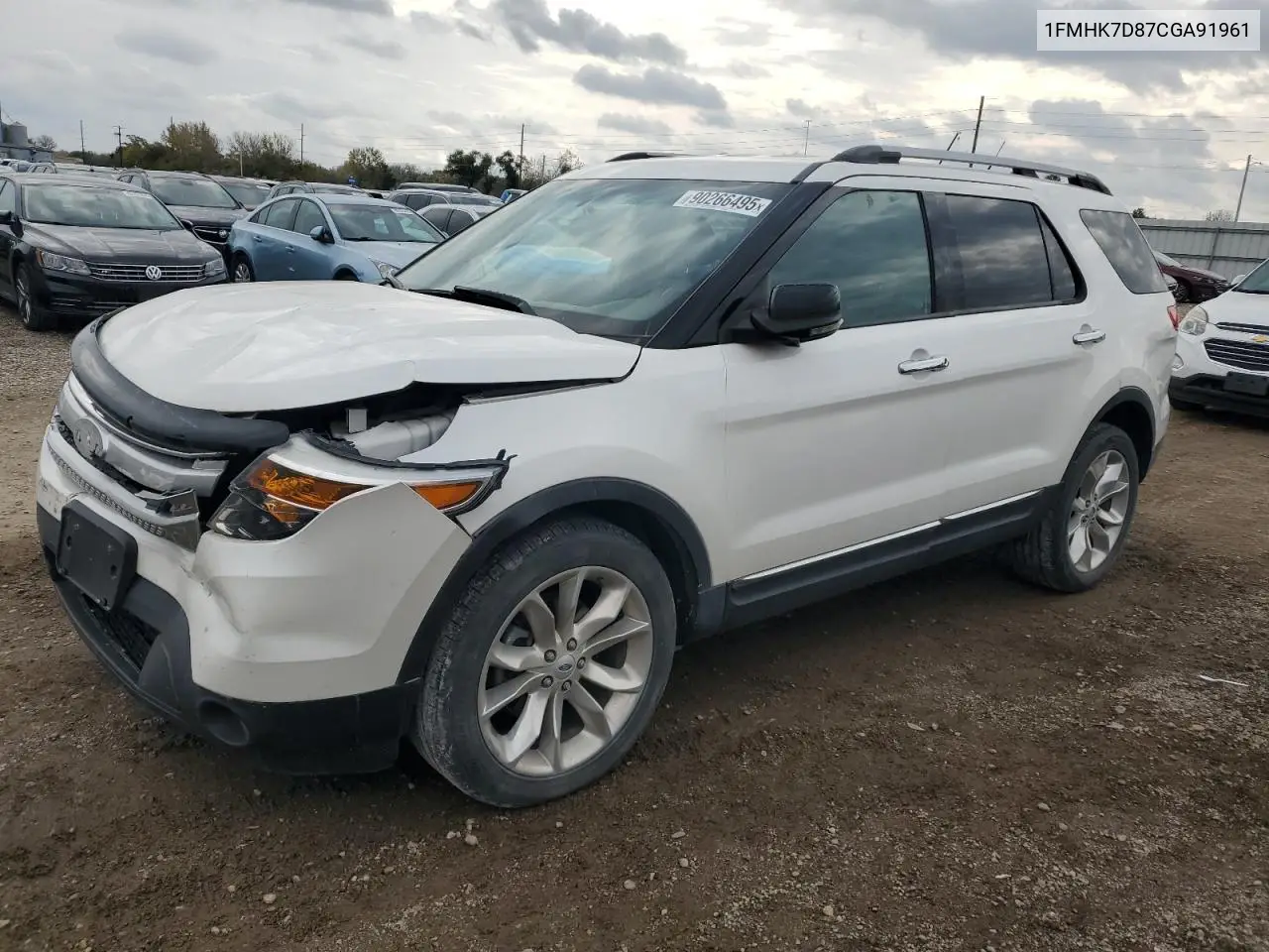 1FMHK7D87CGA91961 2012 Ford Explorer Xlt