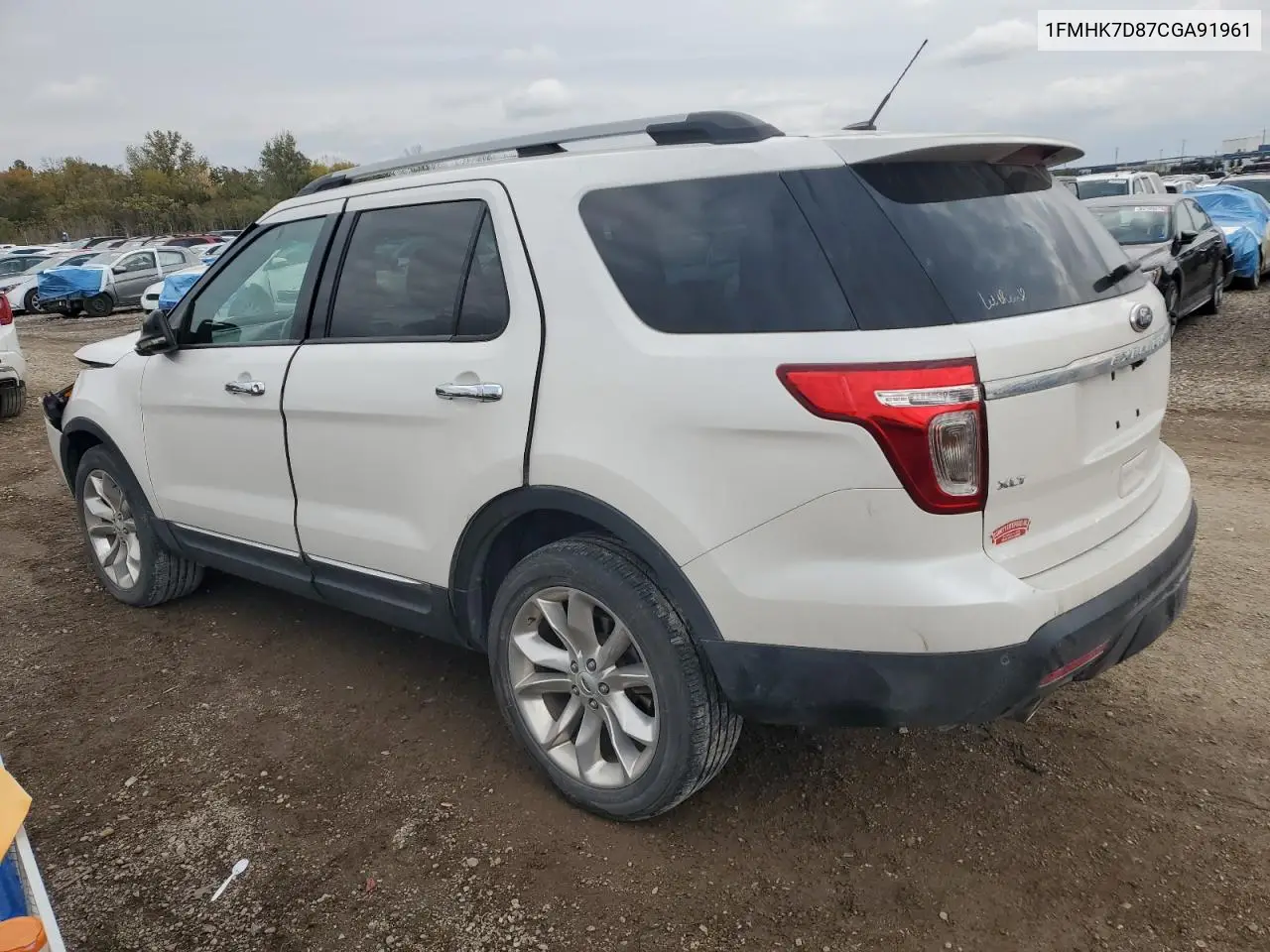 1FMHK7D87CGA91961 2012 Ford Explorer Xlt