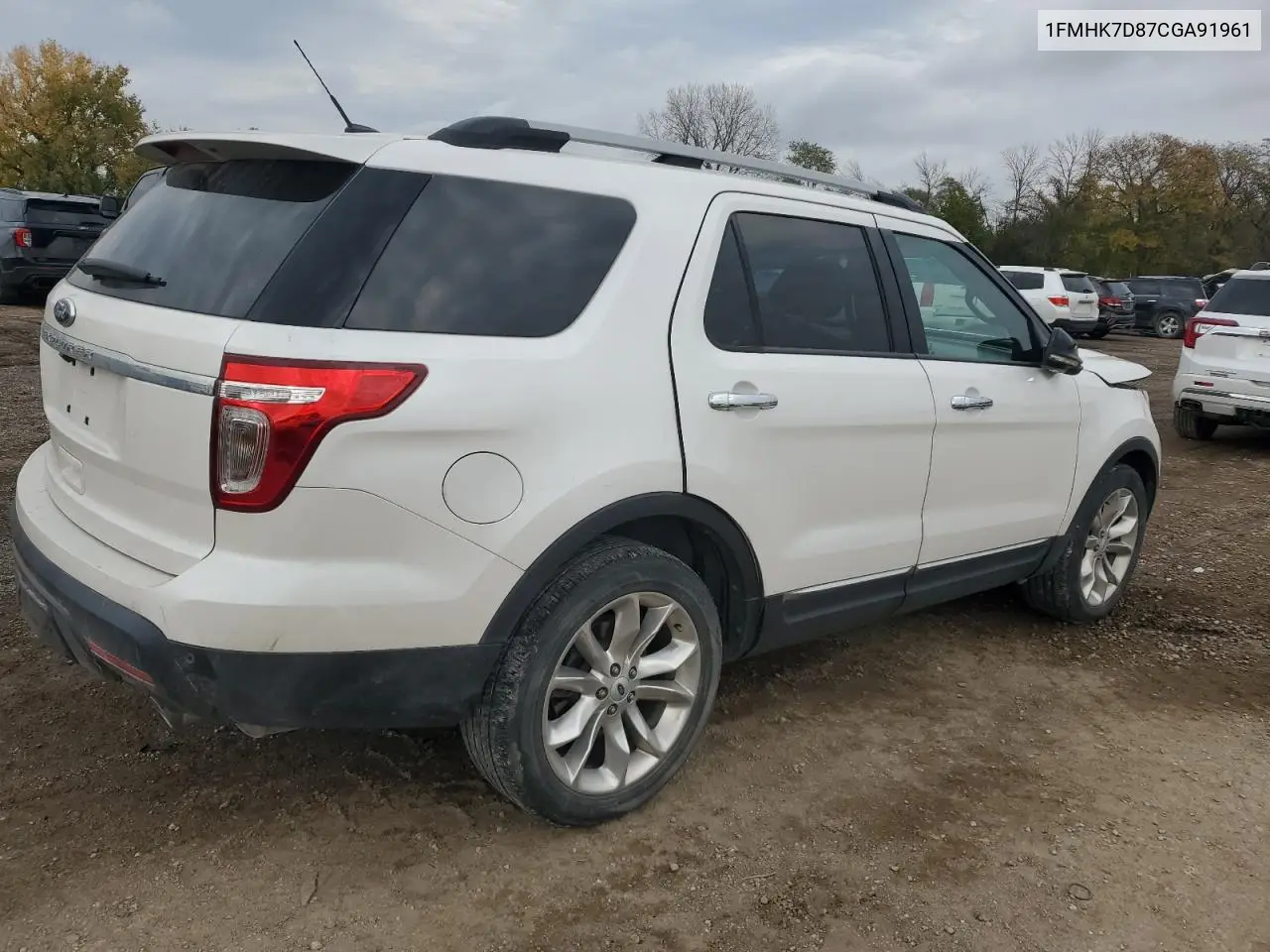 1FMHK7D87CGA91961 2012 Ford Explorer Xlt