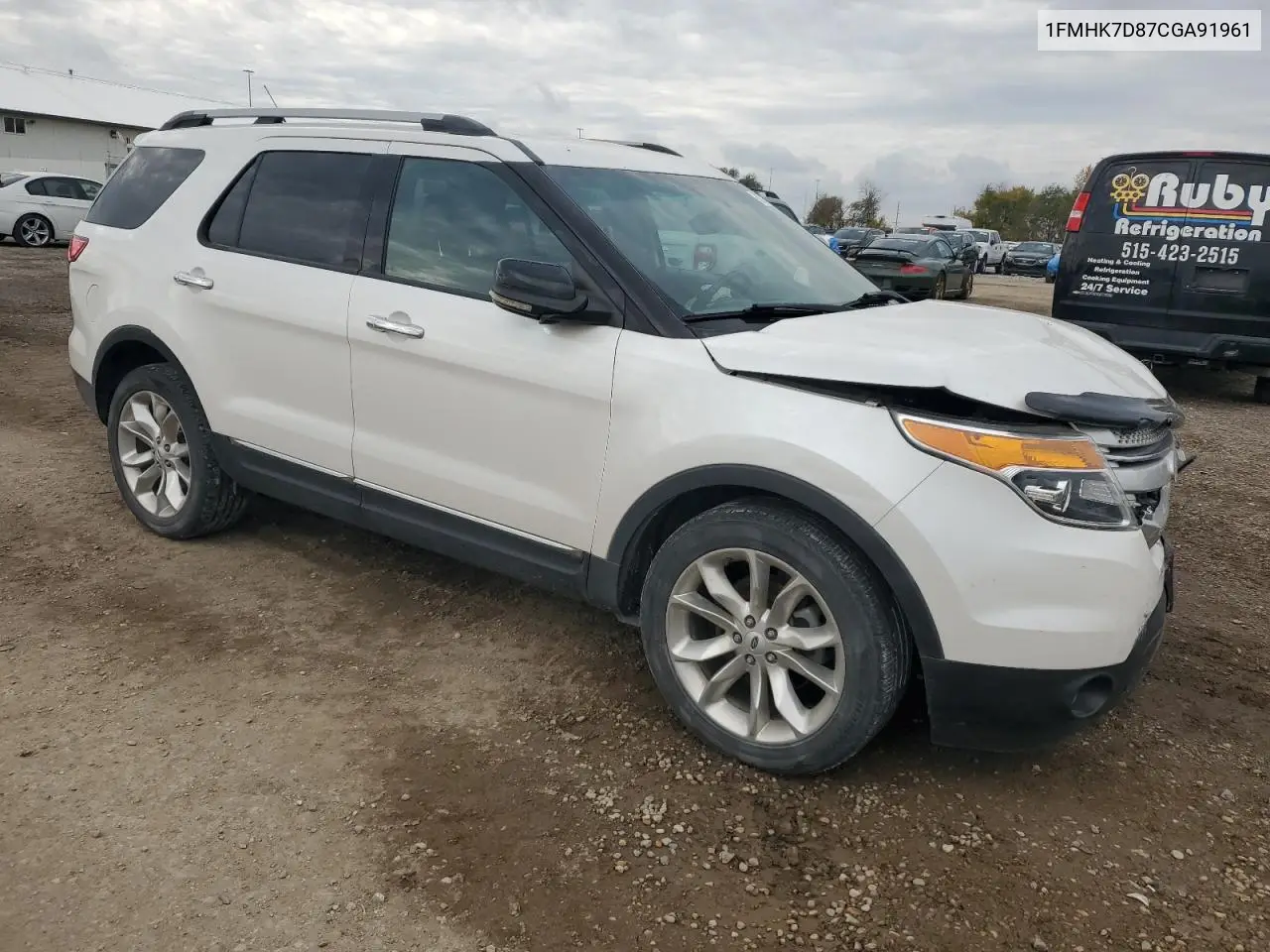 1FMHK7D87CGA91961 2012 Ford Explorer Xlt