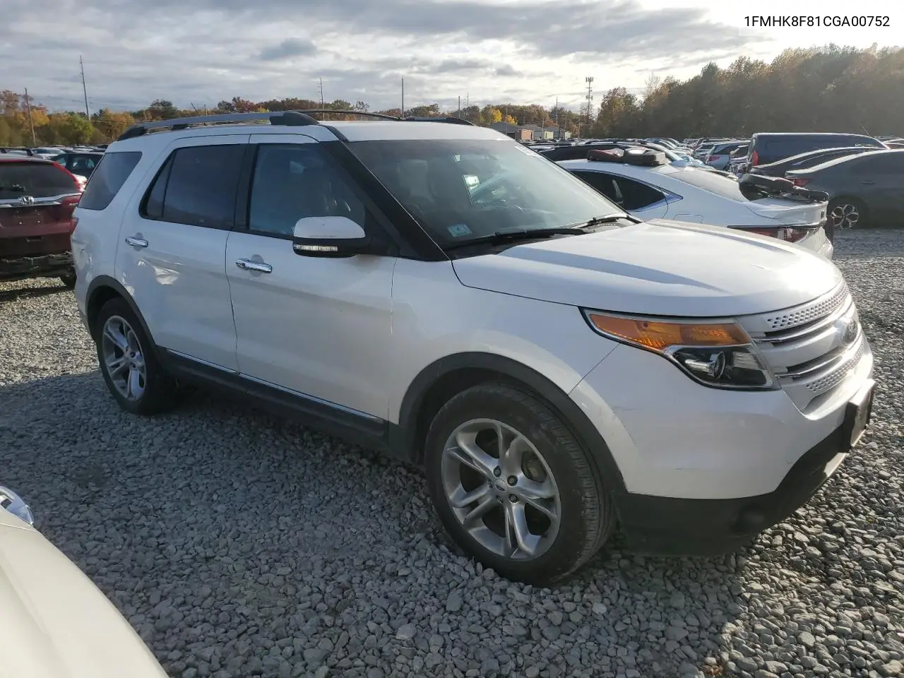 1FMHK8F81CGA00752 2012 Ford Explorer Limited