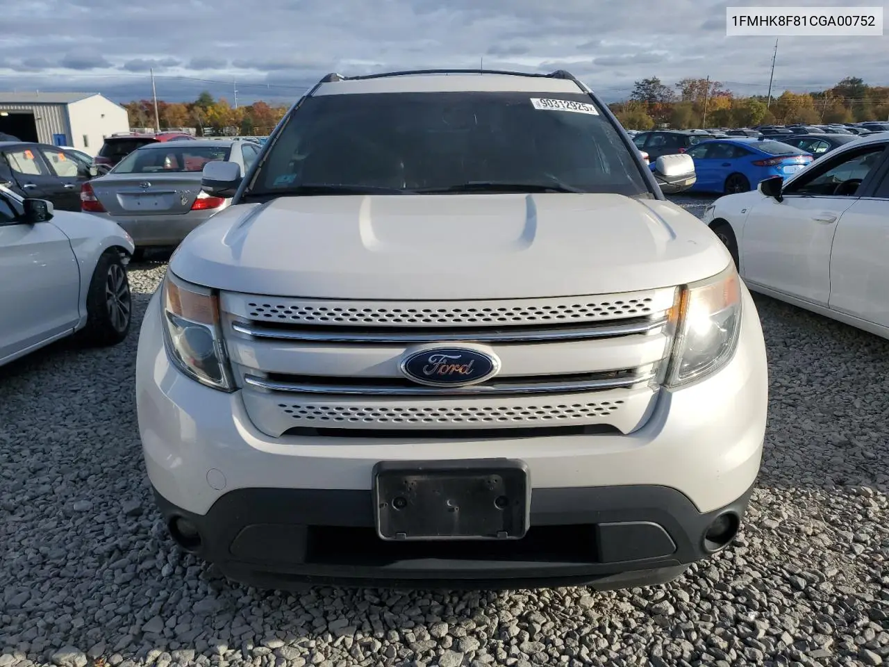 1FMHK8F81CGA00752 2012 Ford Explorer Limited