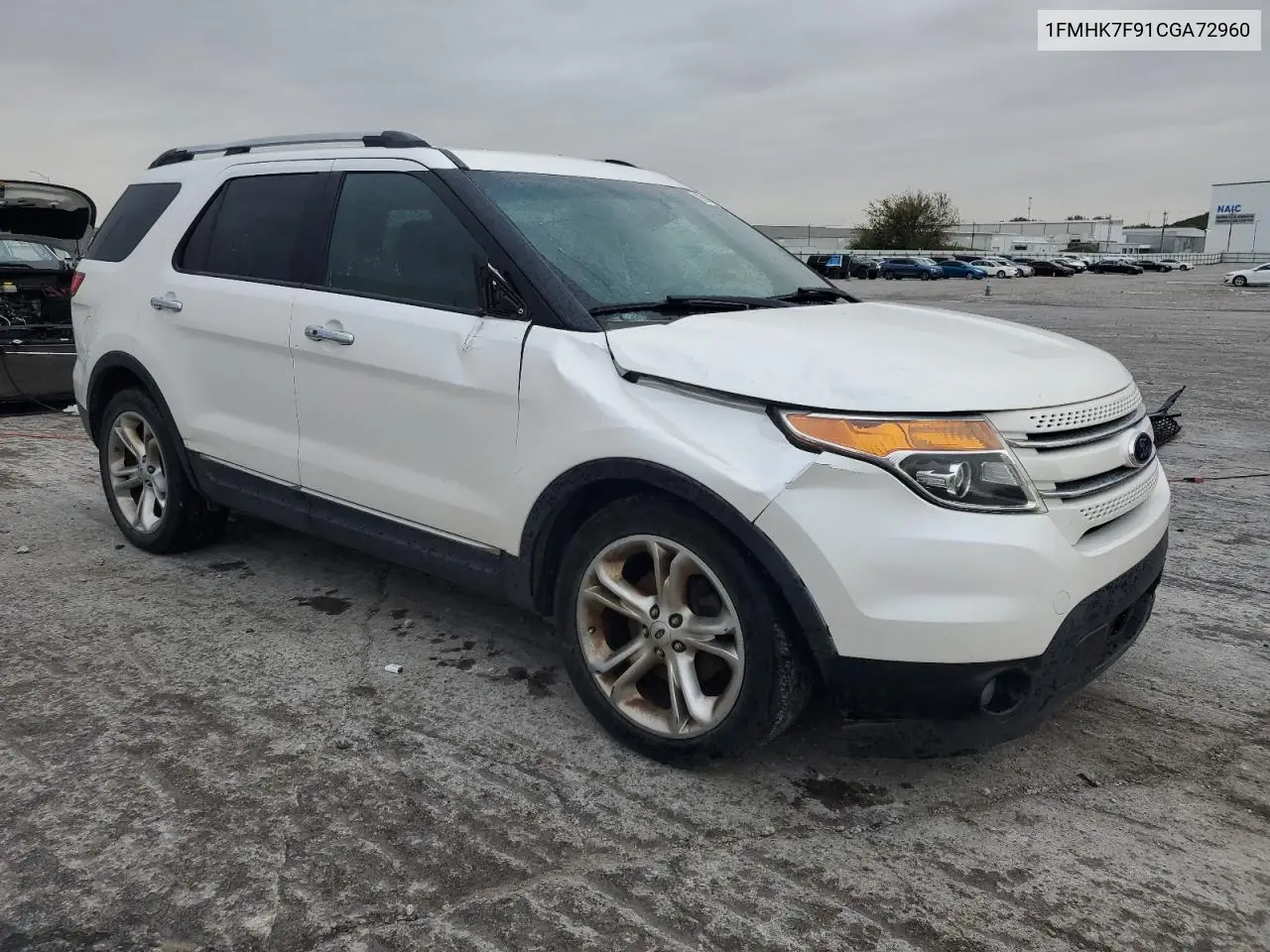 1FMHK7F91CGA72960 2012 Ford Explorer Limited