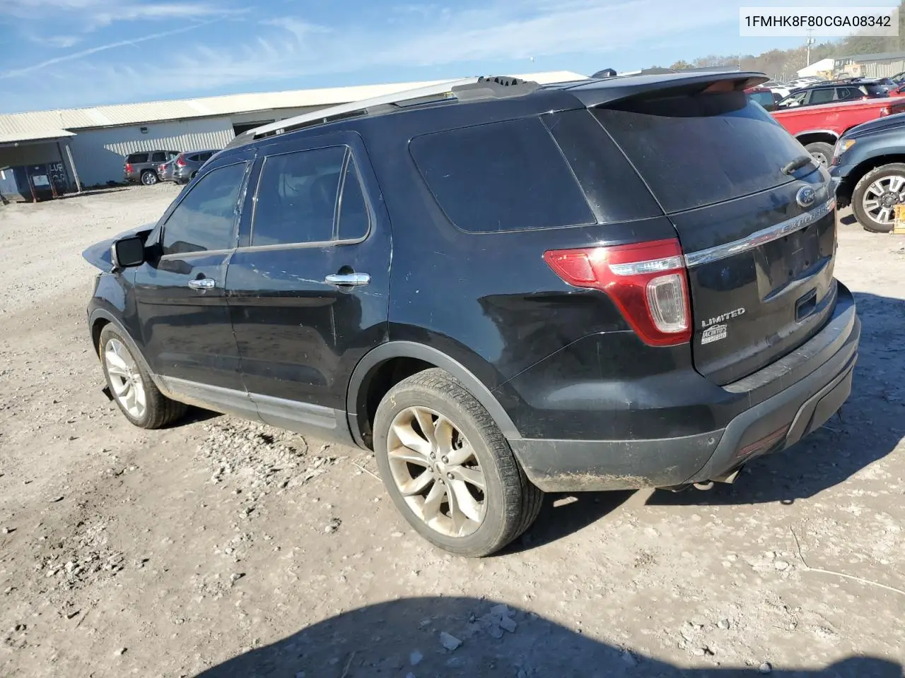 1FMHK8F80CGA08342 2012 Ford Explorer Limited