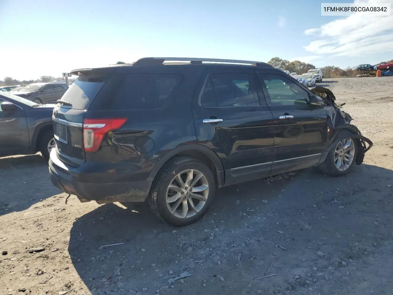 1FMHK8F80CGA08342 2012 Ford Explorer Limited