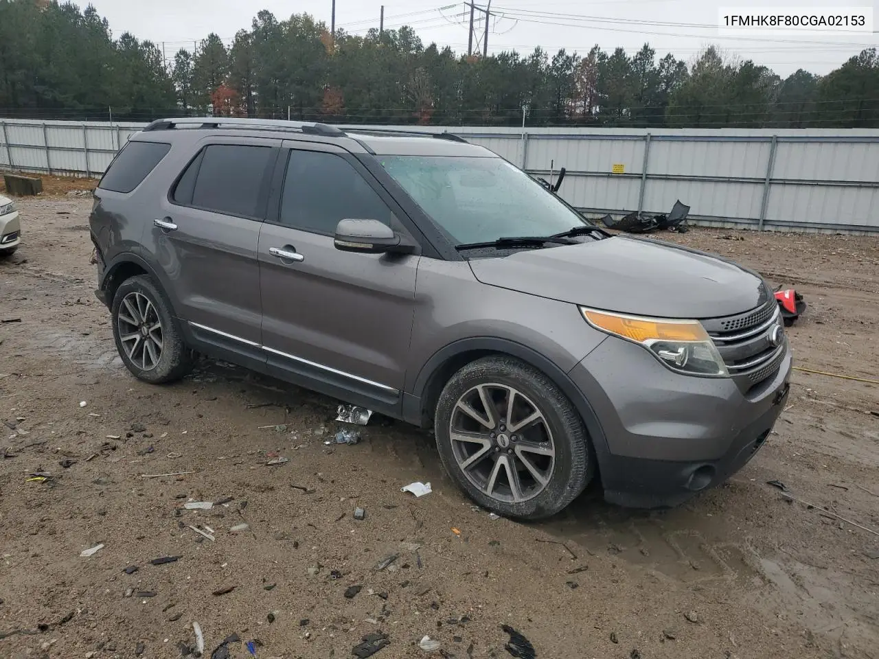 1FMHK8F80CGA02153 2012 Ford Explorer Limited