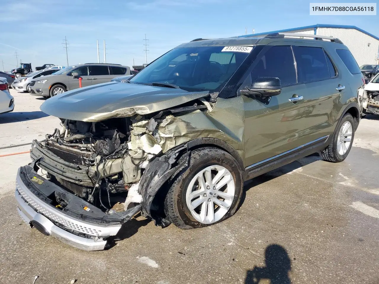 1FMHK7D88CGA56118 2012 Ford Explorer Xlt