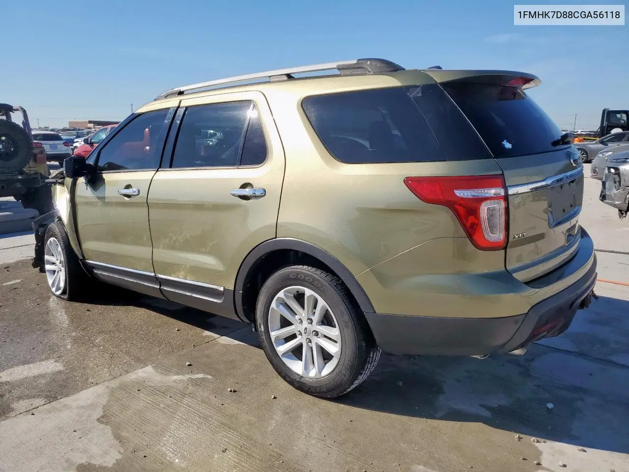 1FMHK7D88CGA56118 2012 Ford Explorer Xlt