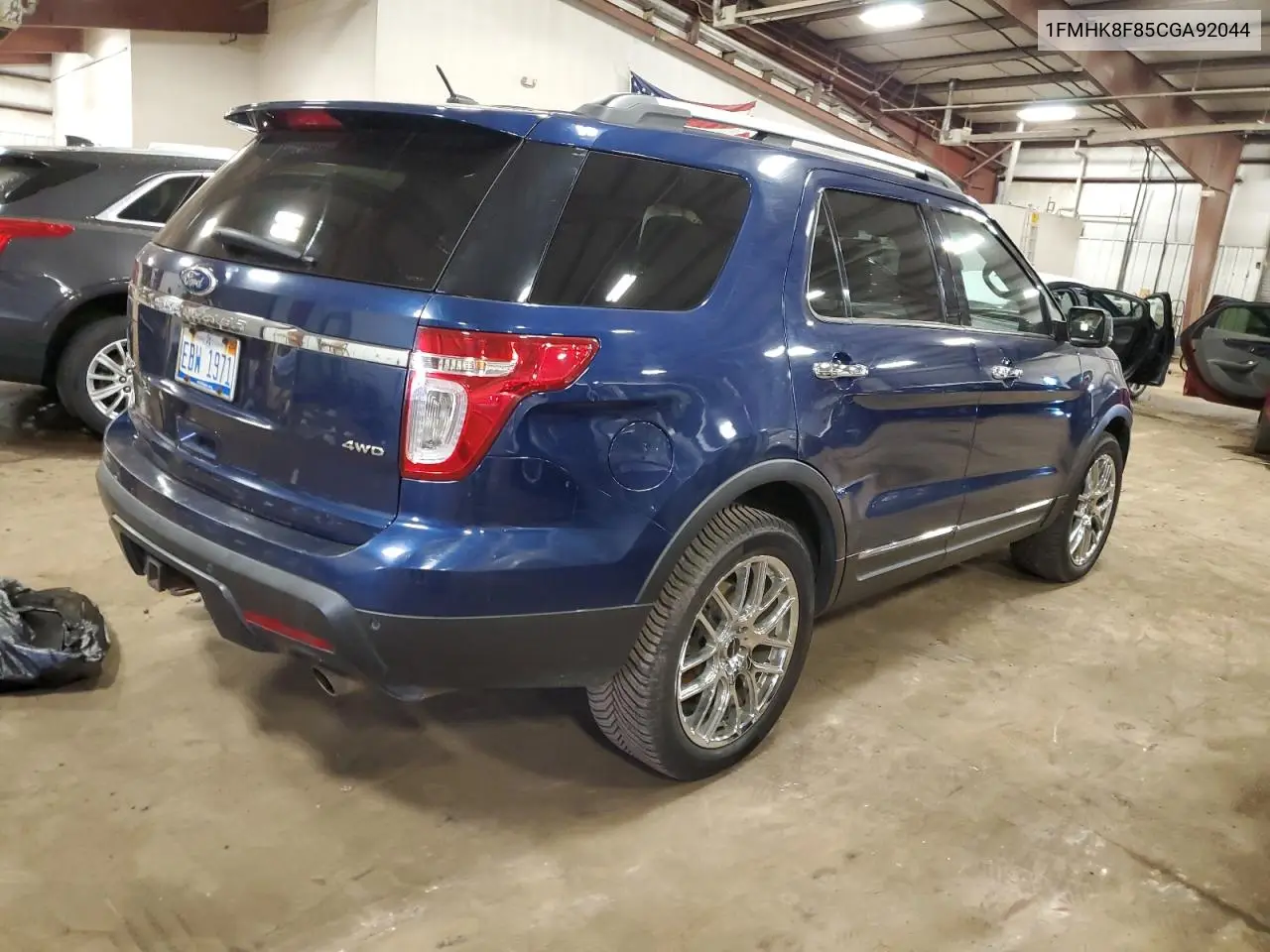1FMHK8F85CGA92044 2012 Ford Explorer Limited