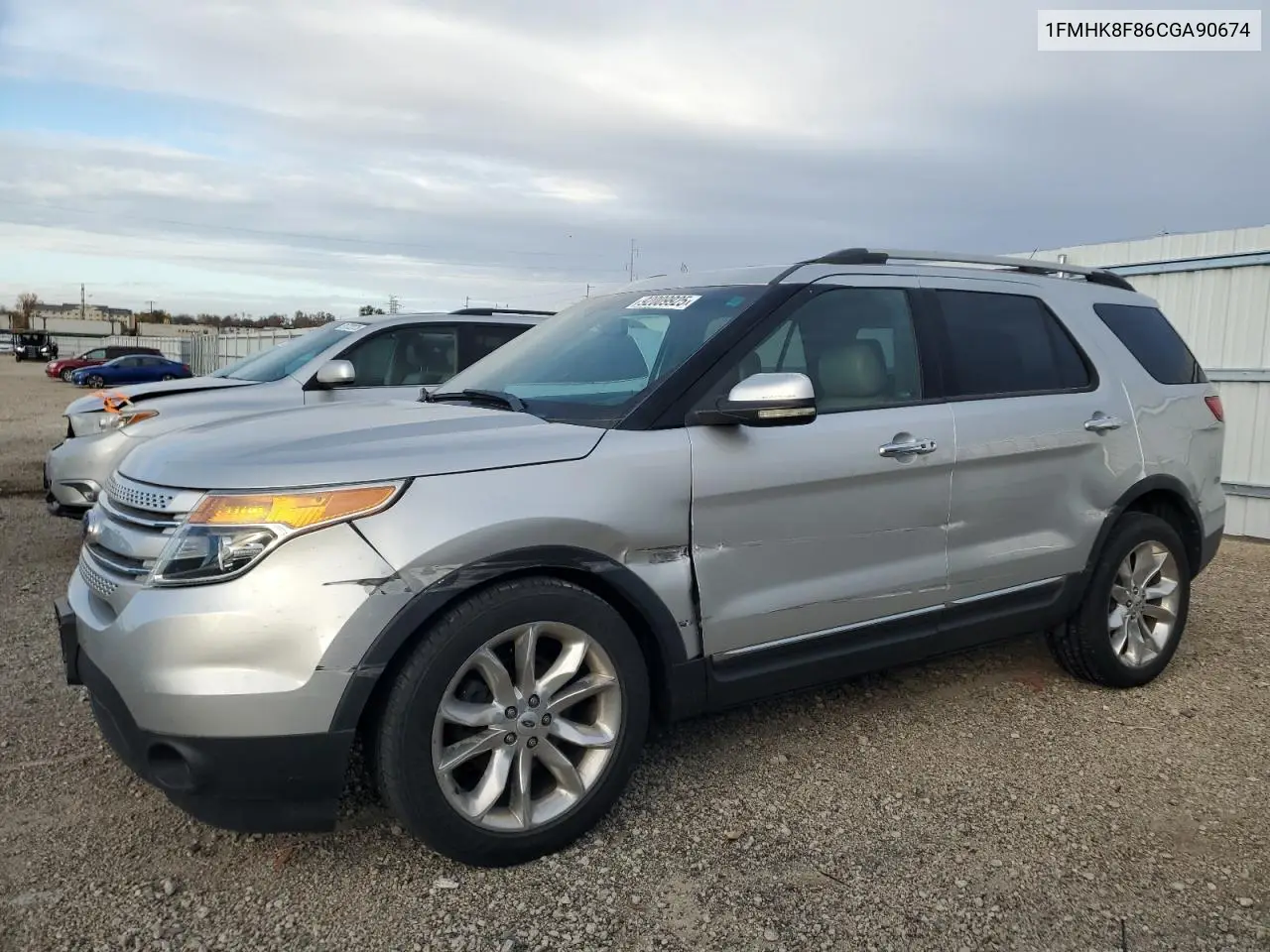 1FMHK8F86CGA90674 2012 Ford Explorer Limited