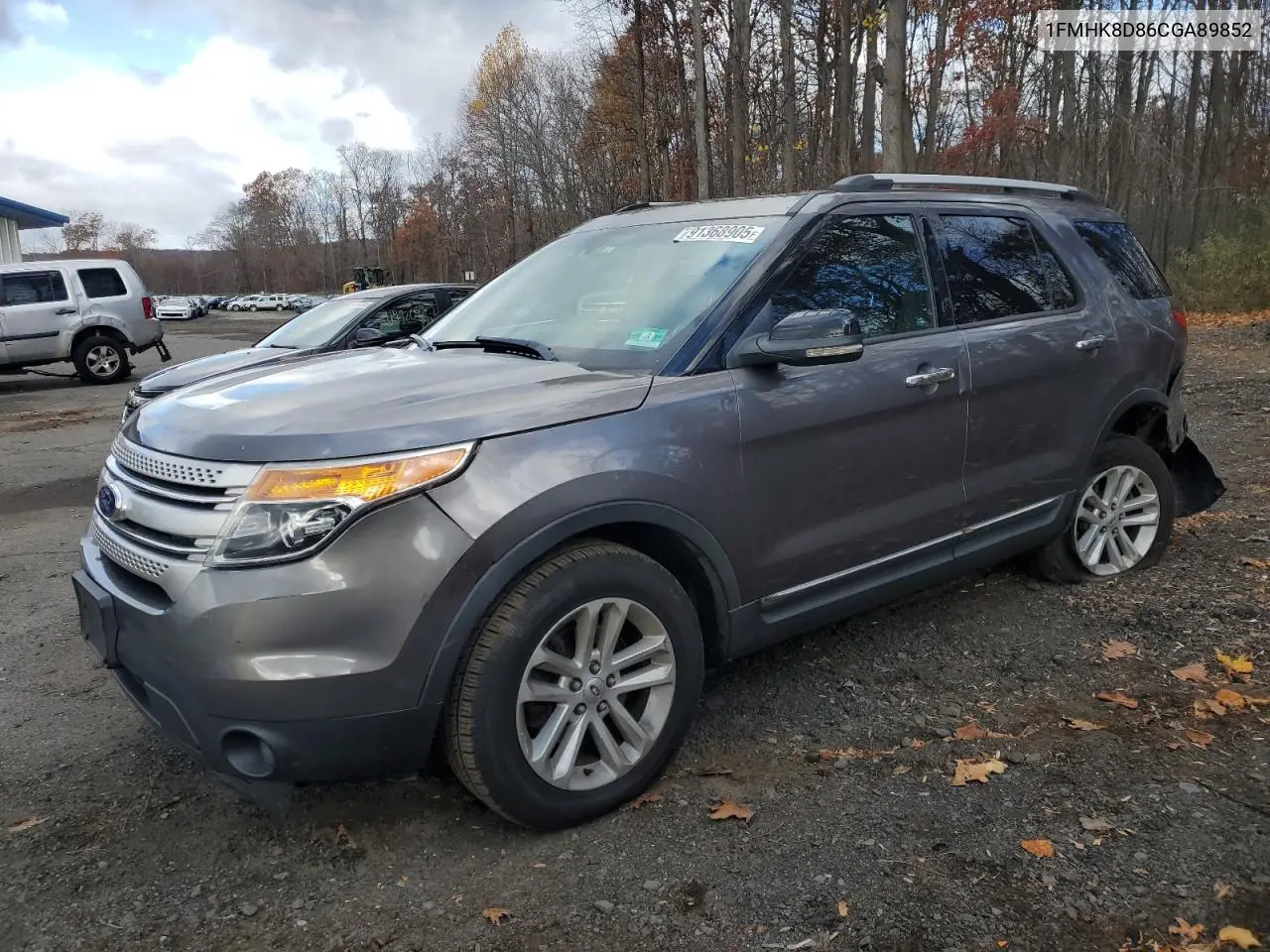 1FMHK8D86CGA89852 2012 Ford Explorer Xlt