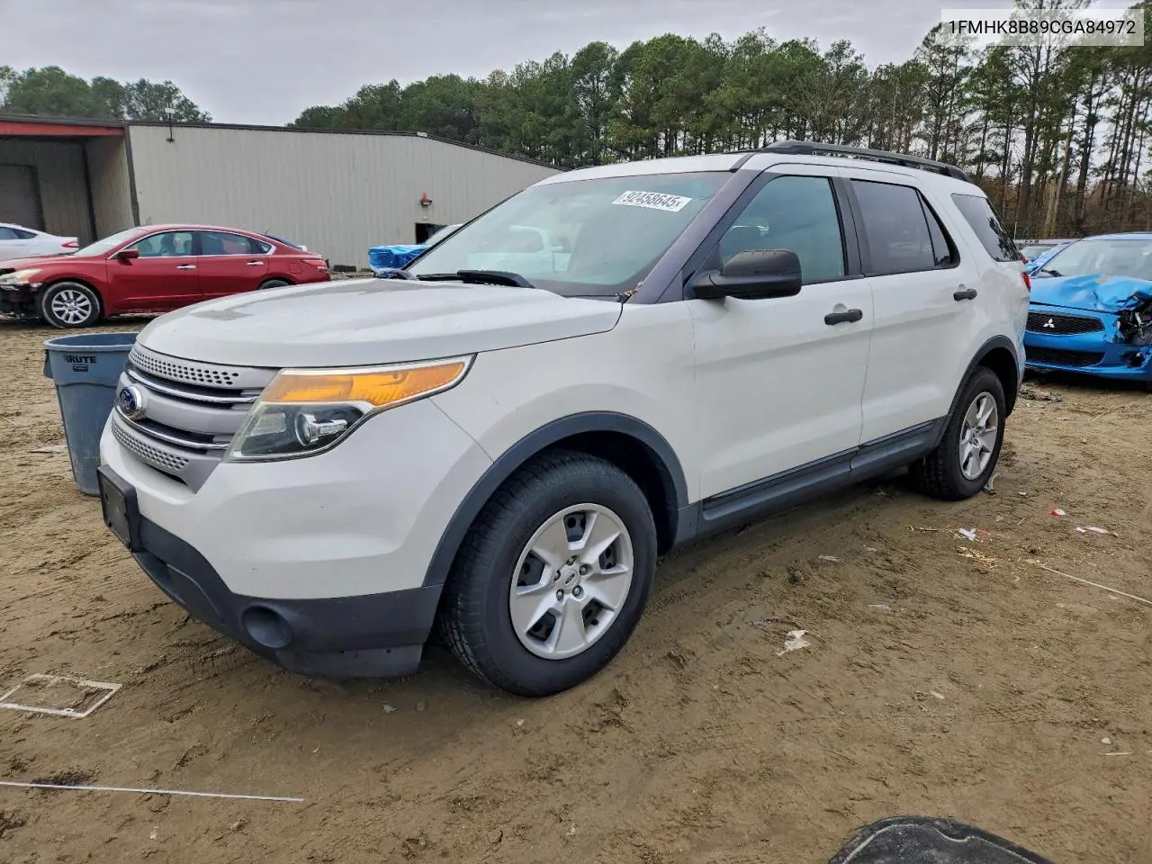 1FMHK8B89CGA84972 2012 Ford Explorer