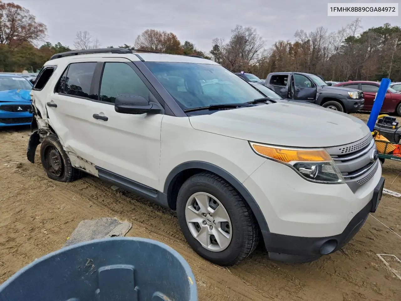 1FMHK8B89CGA84972 2012 Ford Explorer