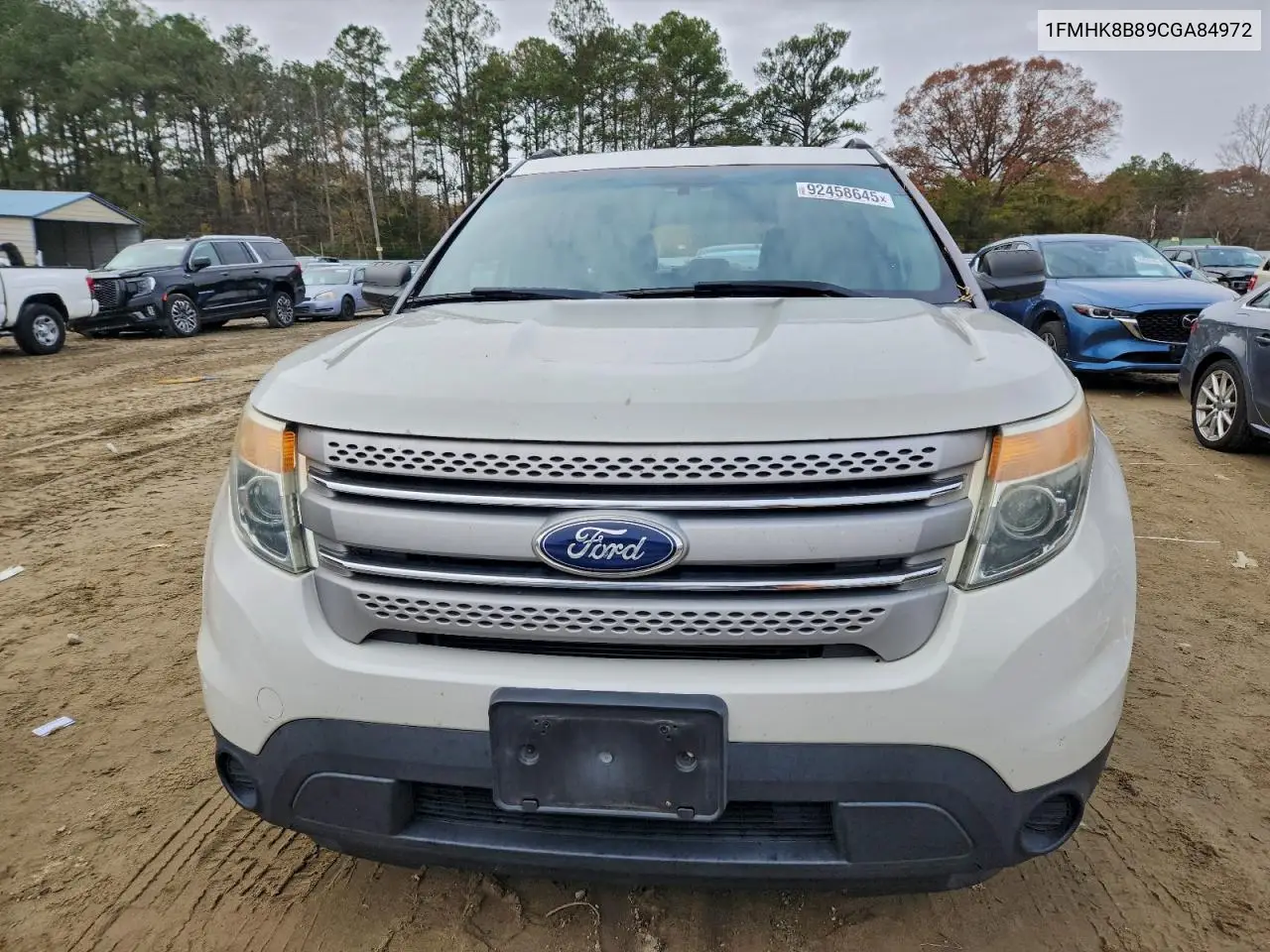 1FMHK8B89CGA84972 2012 Ford Explorer