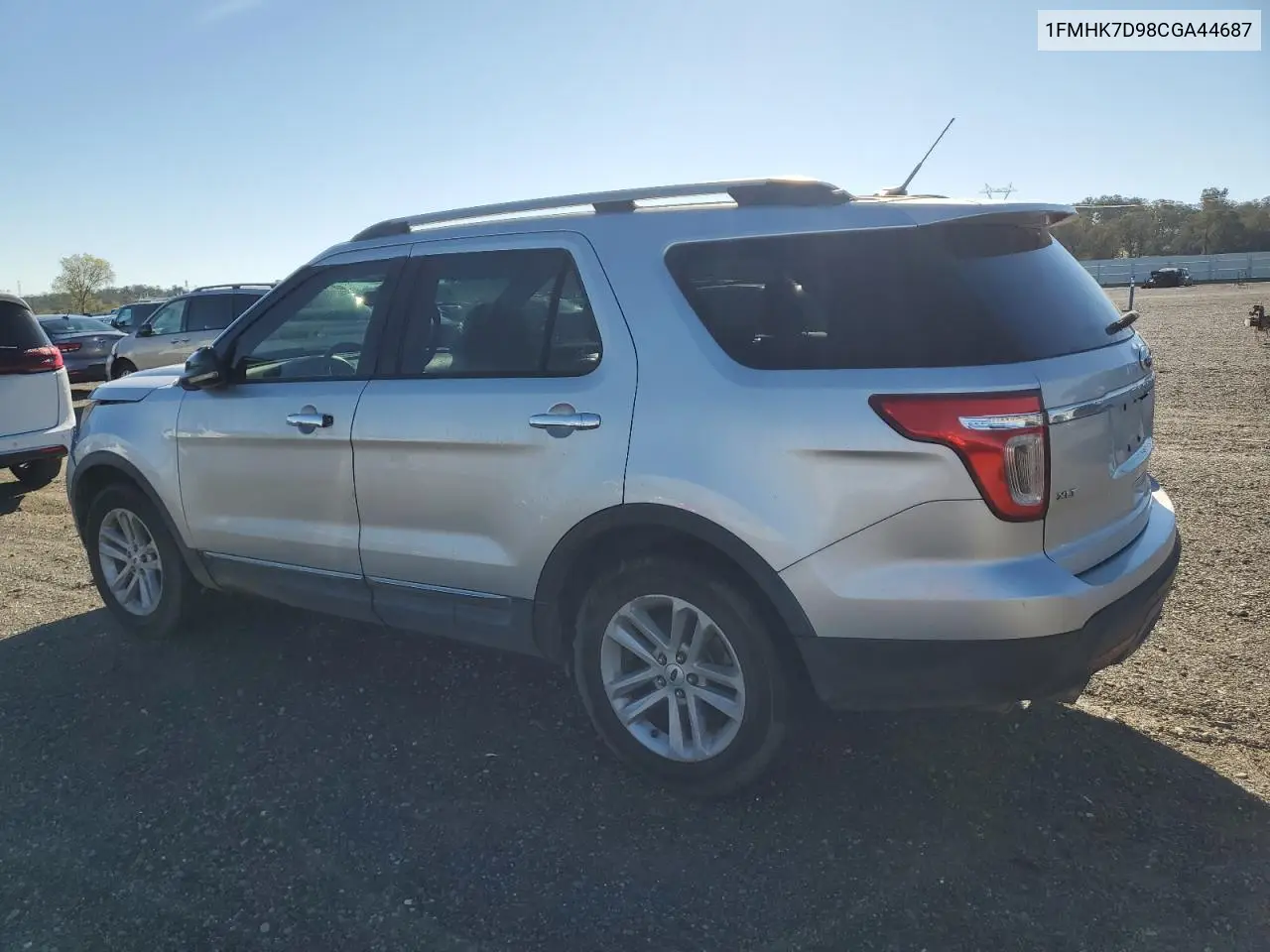 1FMHK7D98CGA44687 2012 Ford Explorer Xlt