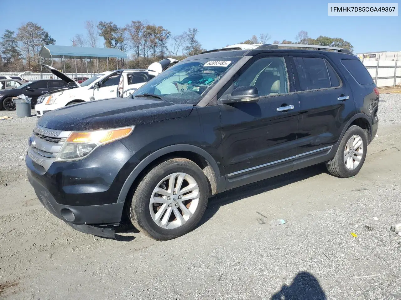 1FMHK7D85CGA49367 2012 Ford Explorer Xlt