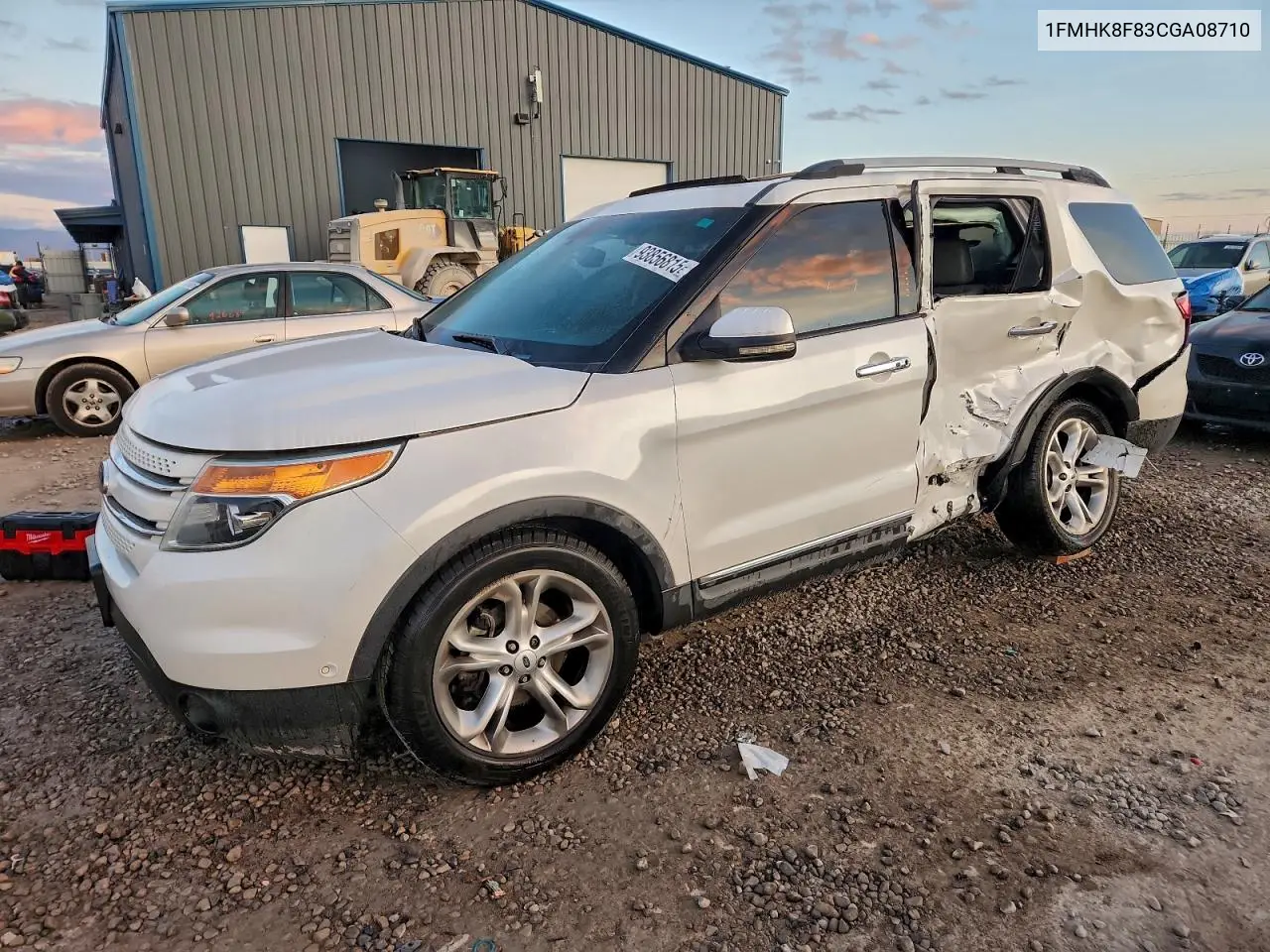 1FMHK8F83CGA08710 2012 Ford Explorer Limited