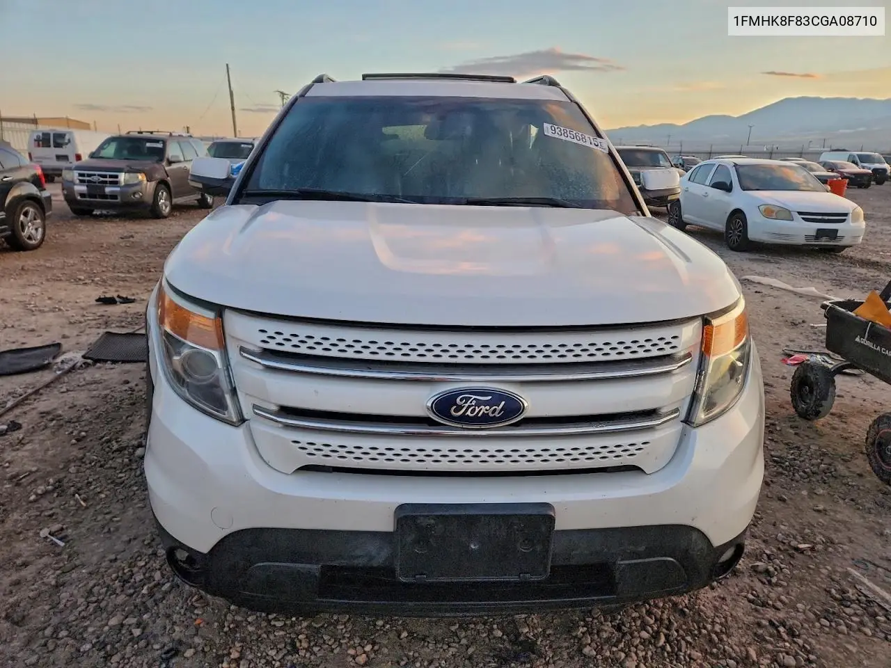 1FMHK8F83CGA08710 2012 Ford Explorer Limited
