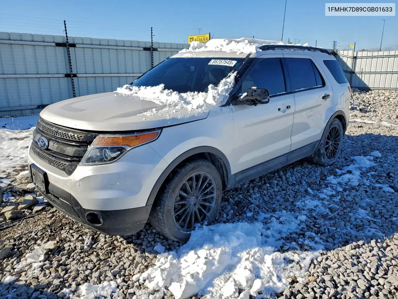 1FMHK7D89CGB01633 2012 Ford Explorer Xlt