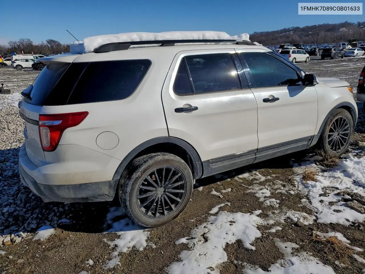 1FMHK7D89CGB01633 2012 Ford Explorer Xlt