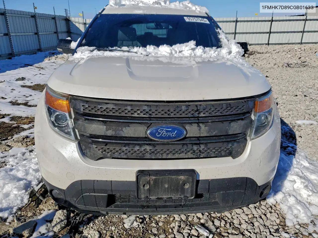 1FMHK7D89CGB01633 2012 Ford Explorer Xlt