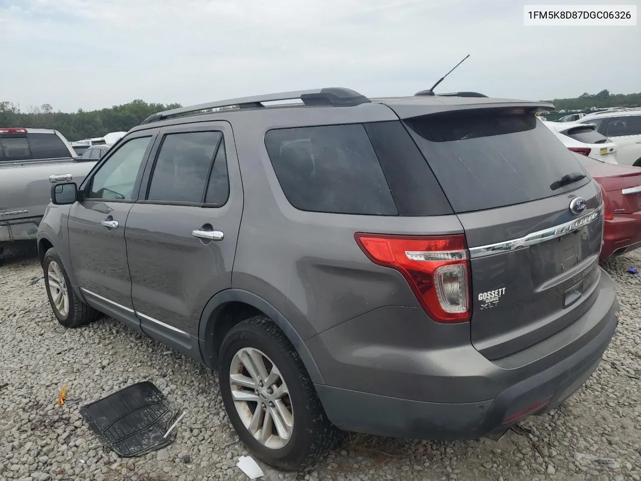 2013 Ford Explorer Xlt VIN: 1FM5K8D87DGC06326 Lot: 72576584