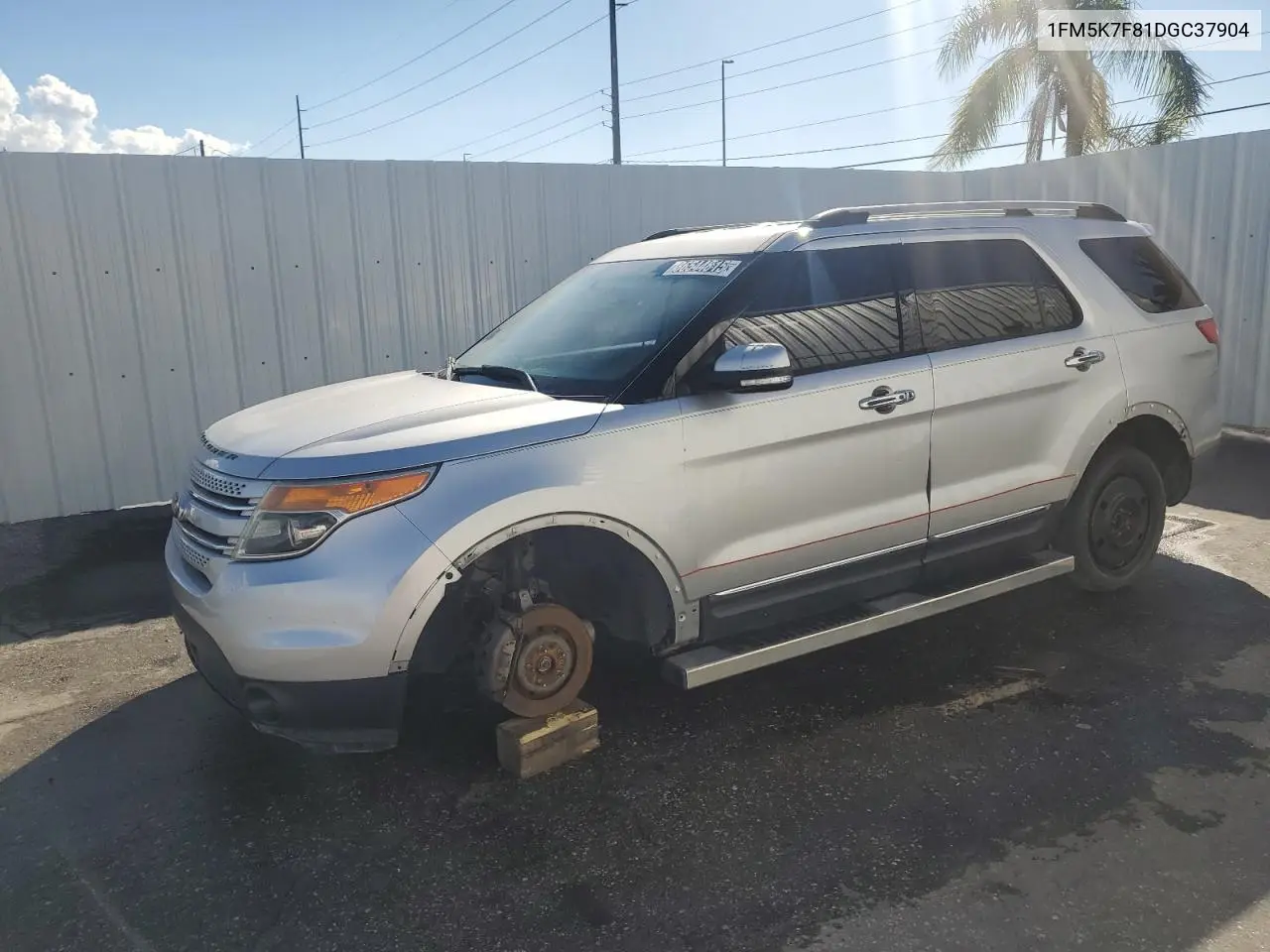 1FM5K7F81DGC37904 2013 Ford Explorer Limited