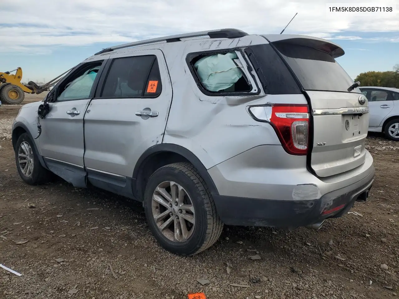 1FM5K8D85DGB71138 2013 Ford Explorer Xlt