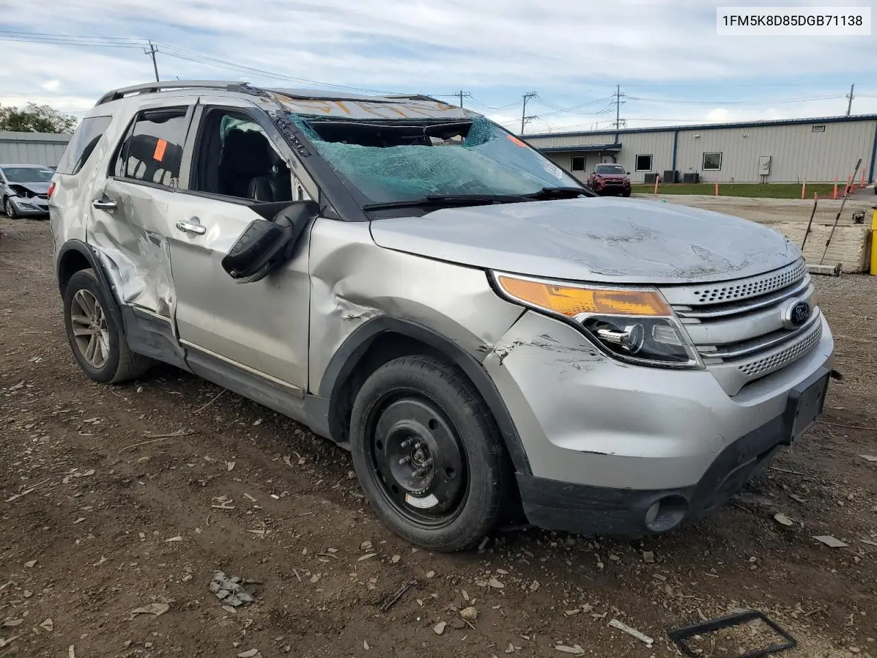 1FM5K8D85DGB71138 2013 Ford Explorer Xlt