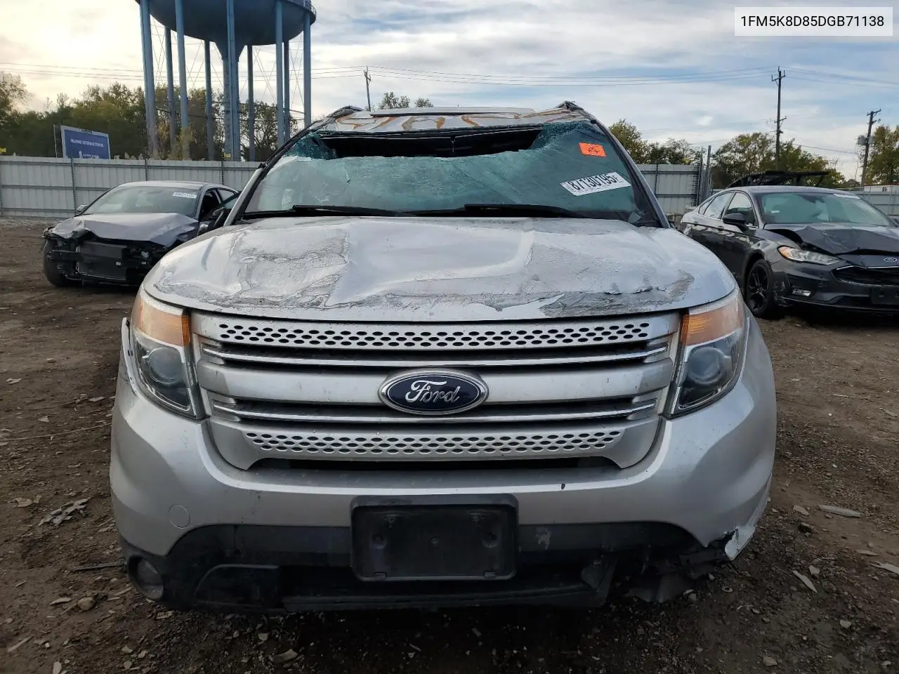 1FM5K8D85DGB71138 2013 Ford Explorer Xlt