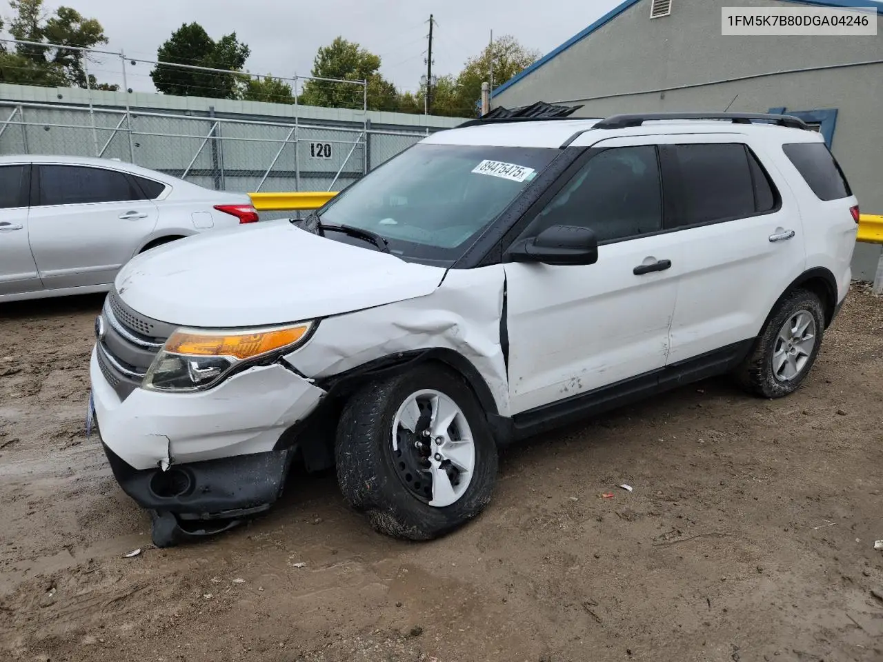 1FM5K7B80DGA04246 2013 Ford Explorer