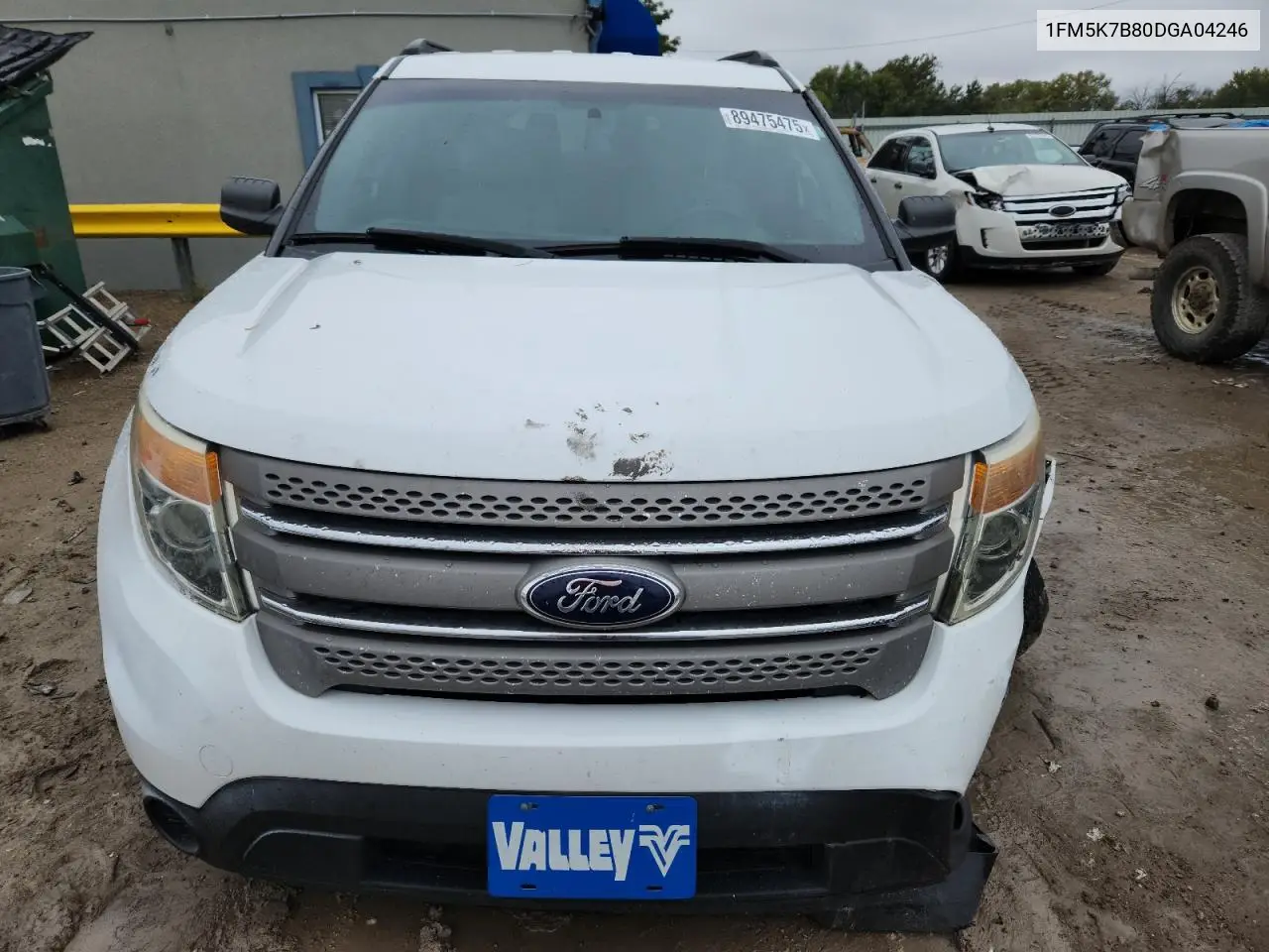 1FM5K7B80DGA04246 2013 Ford Explorer
