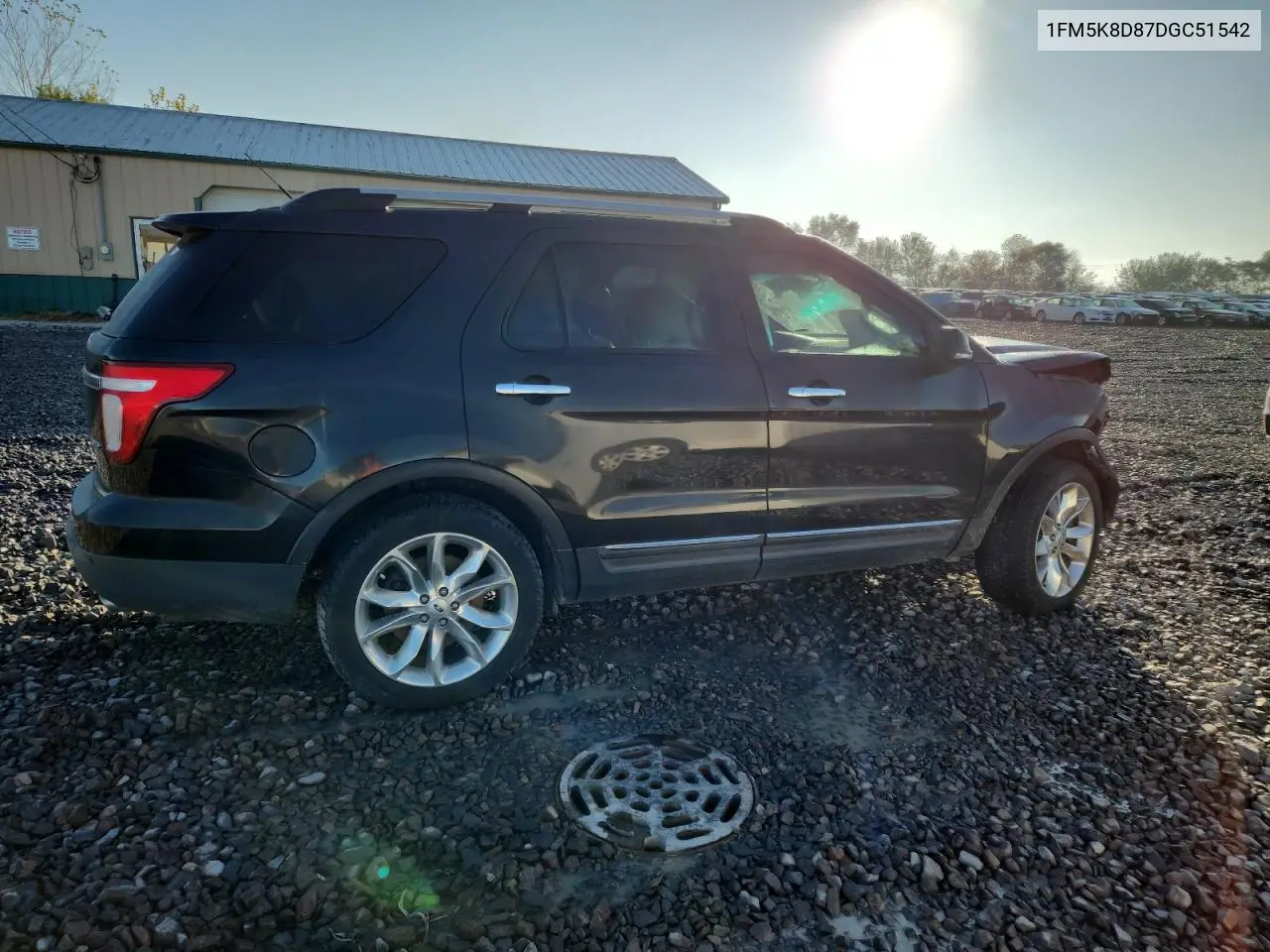 1FM5K8D87DGC51542 2013 Ford Explorer Xlt
