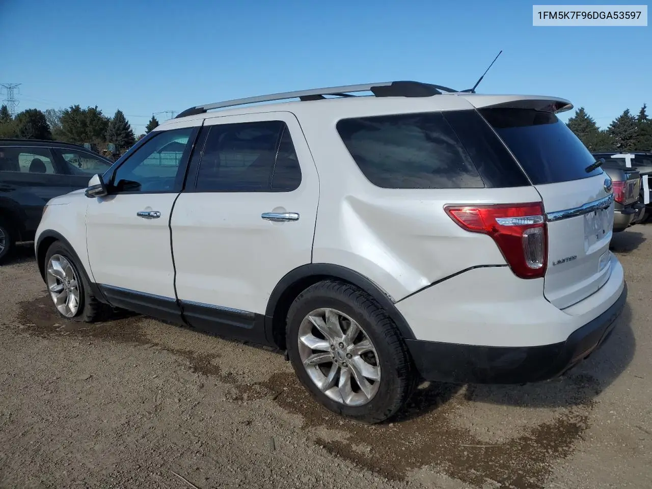 1FM5K7F96DGA53597 2013 Ford Explorer Limited