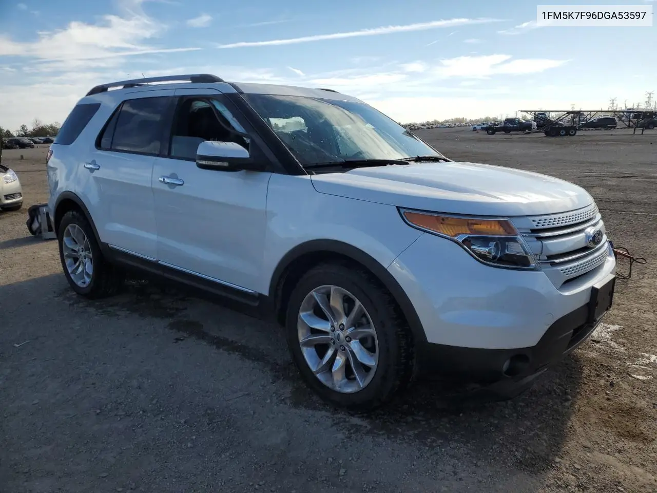 1FM5K7F96DGA53597 2013 Ford Explorer Limited