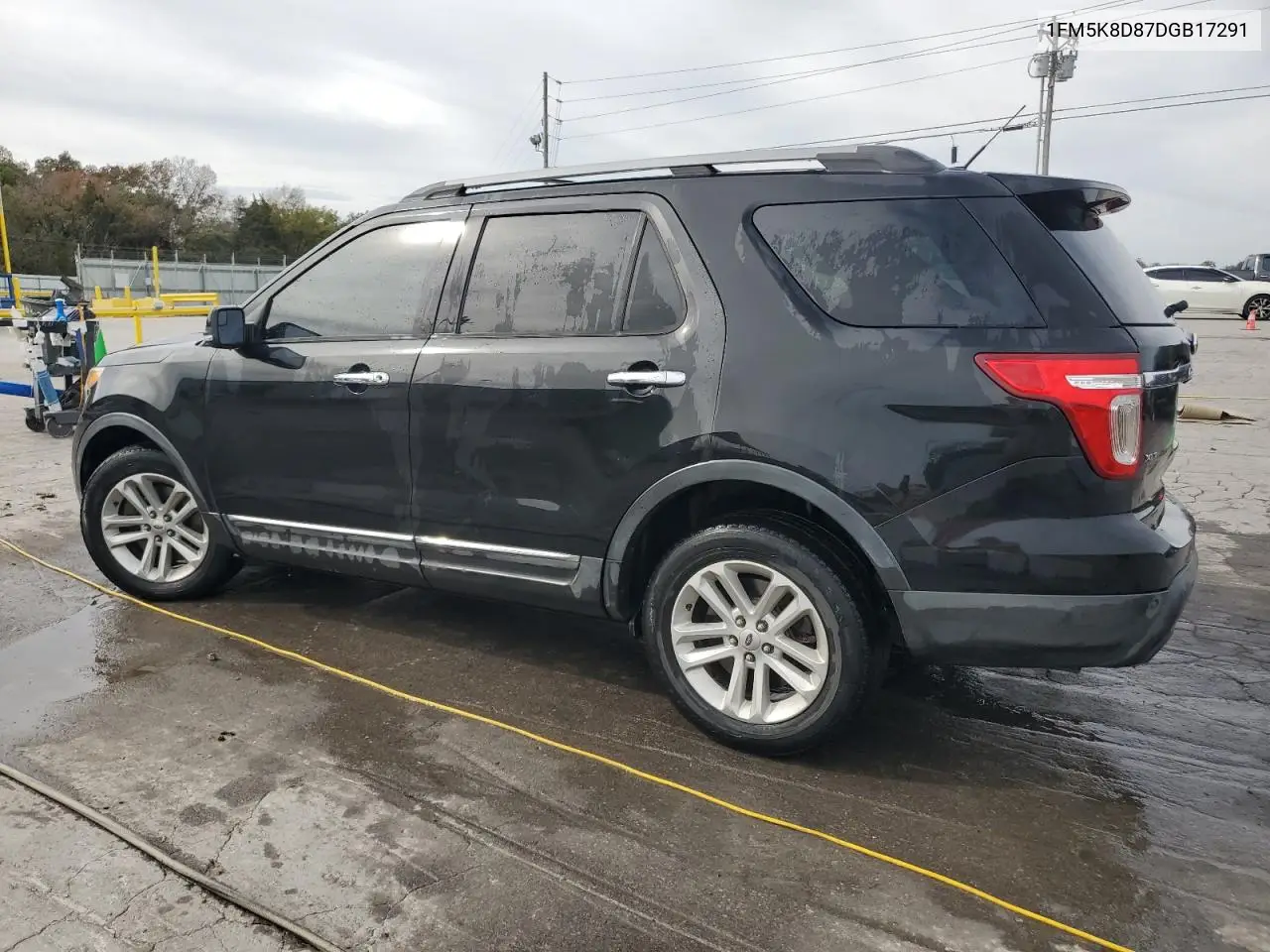 1FM5K8D87DGB17291 2013 Ford Explorer Xlt