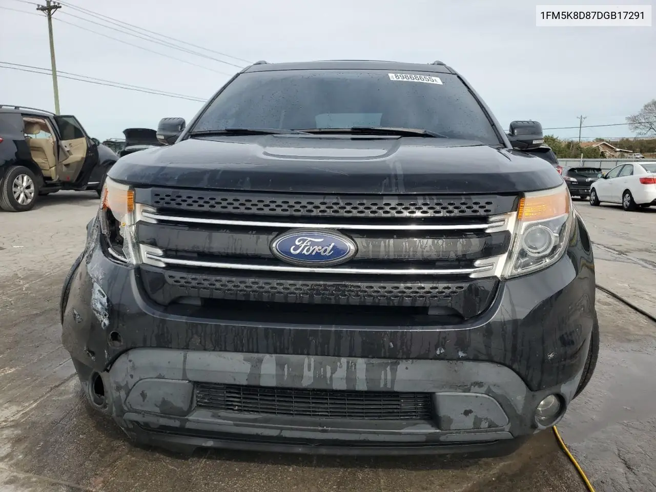 1FM5K8D87DGB17291 2013 Ford Explorer Xlt