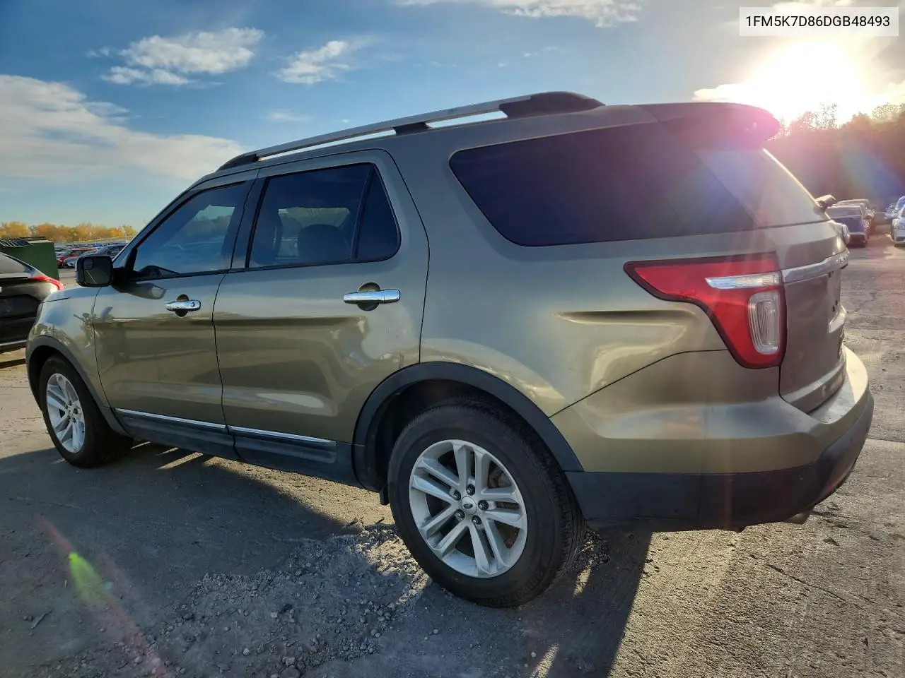 1FM5K7D86DGB48493 2013 Ford Explorer Xlt
