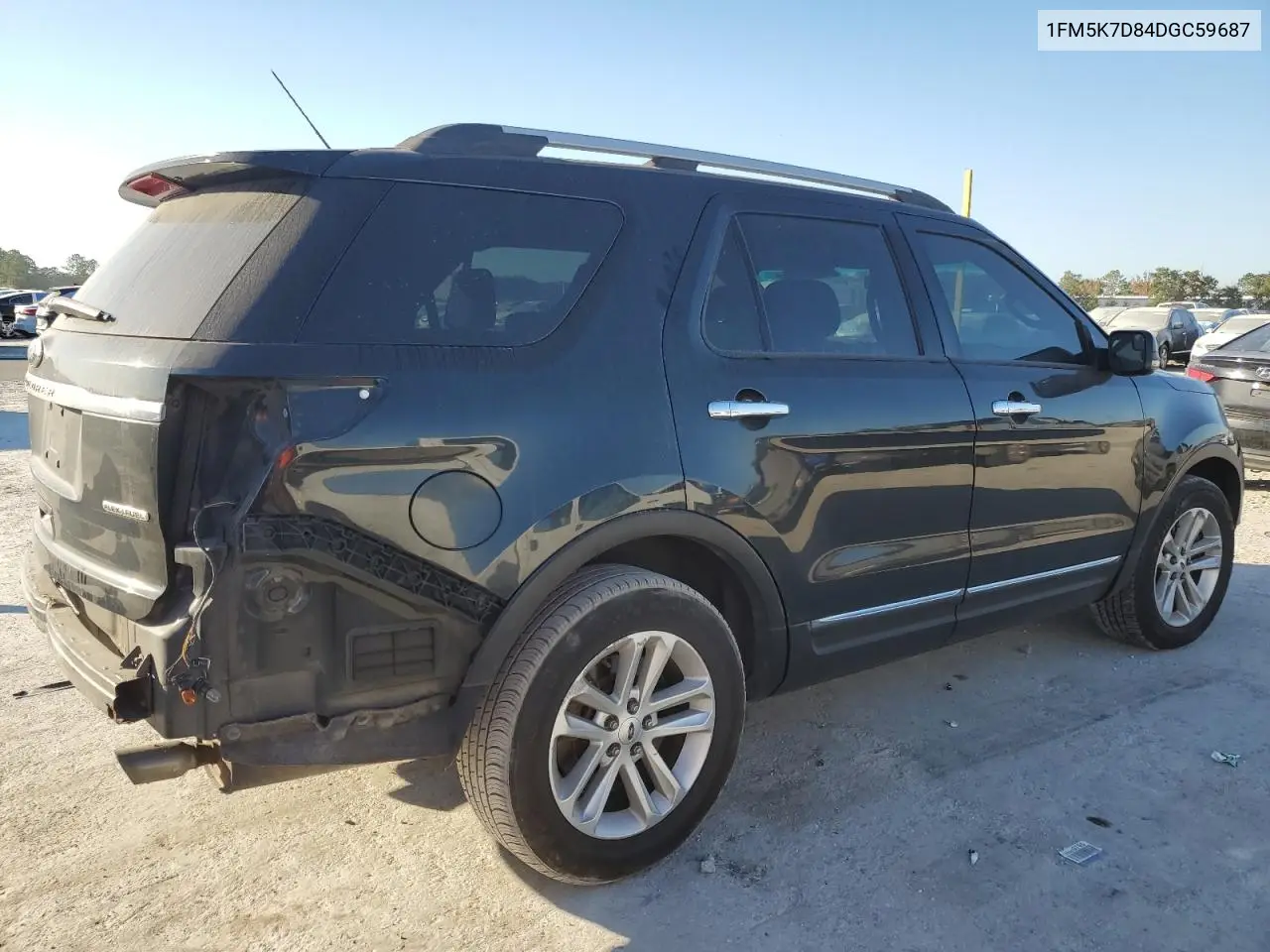 1FM5K7D84DGC59687 2013 Ford Explorer Xlt