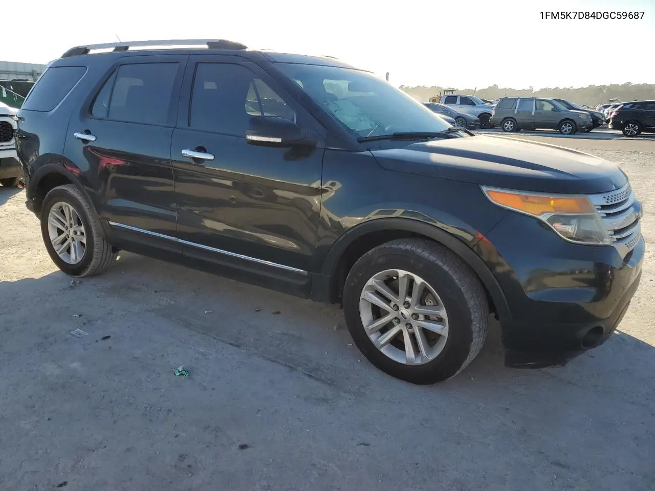 1FM5K7D84DGC59687 2013 Ford Explorer Xlt