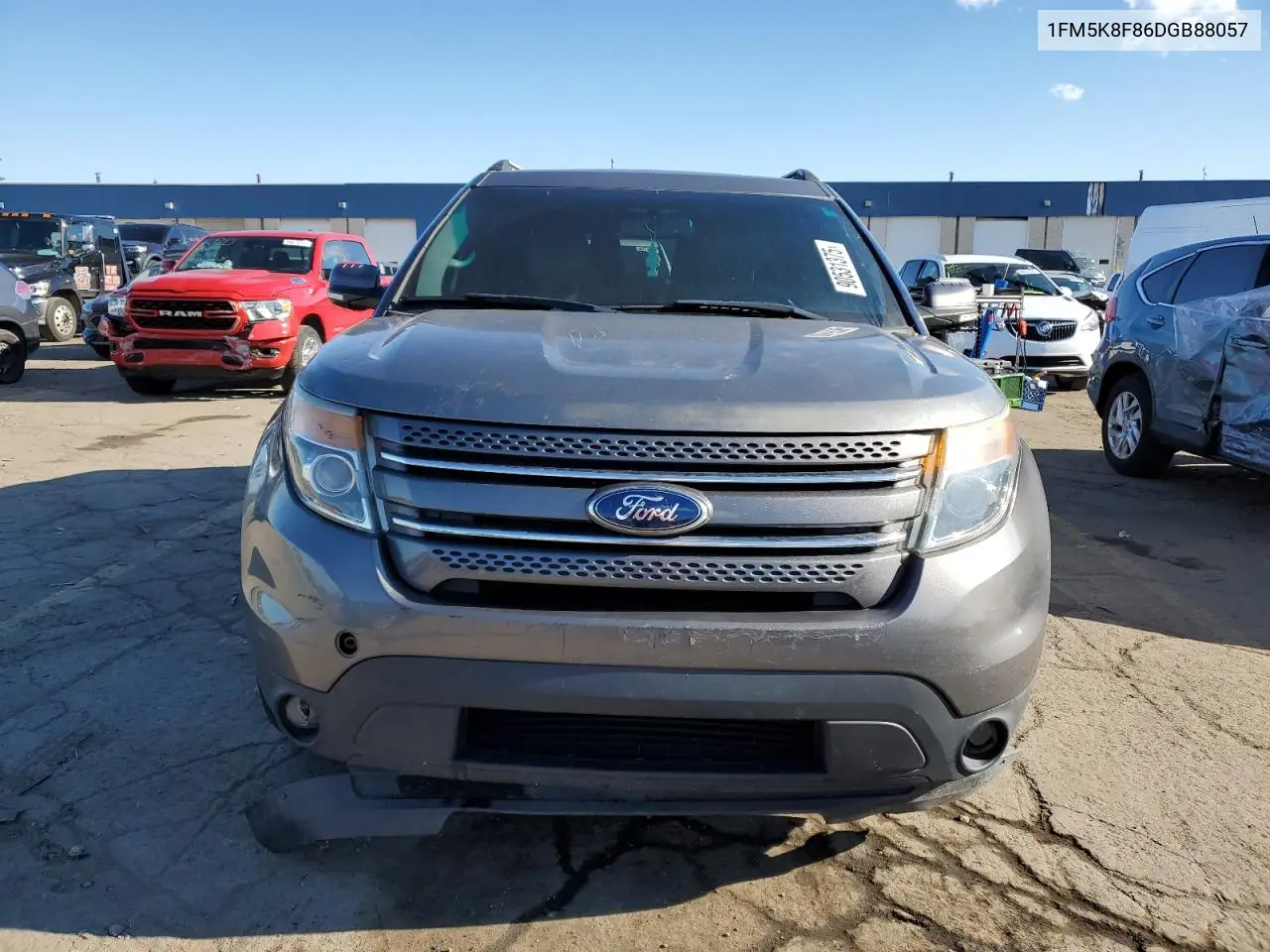 1FM5K8F86DGB88057 2013 Ford Explorer Limited