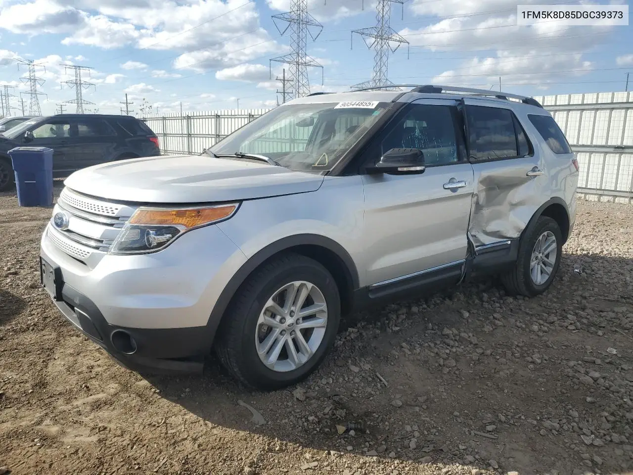 1FM5K8D85DGC39373 2013 Ford Explorer Xlt