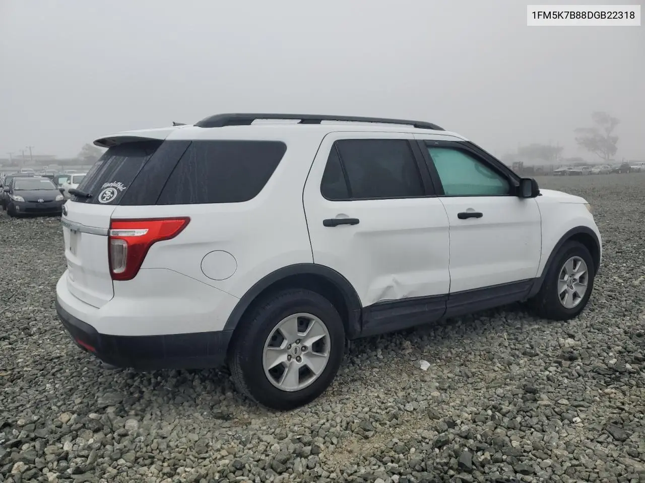 1FM5K7B88DGB22318 2013 Ford Explorer