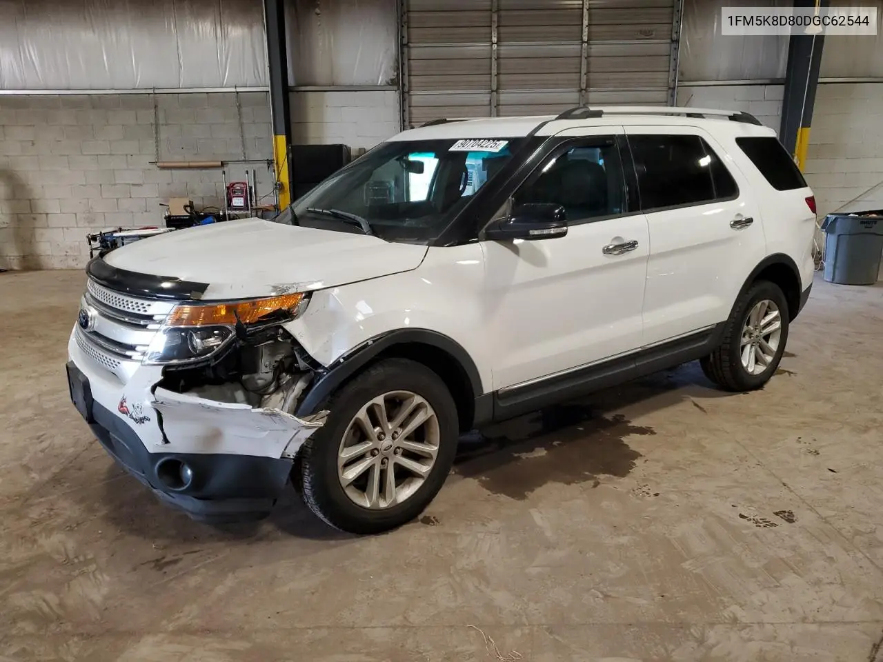 1FM5K8D80DGC62544 2013 Ford Explorer Xlt