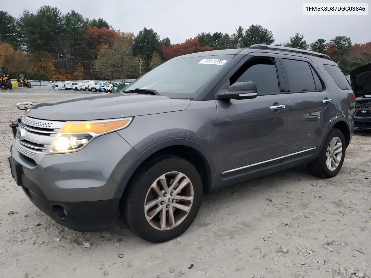 1FM5K8D87DGC03846 2013 Ford Explorer Xlt